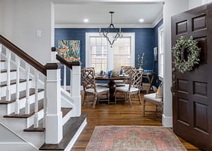 colorful family historic home