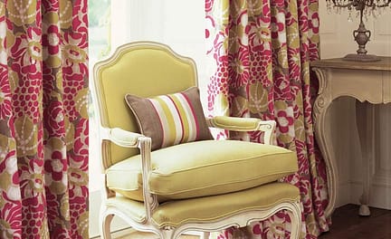 05manderley Romo fabric for chair and curtains