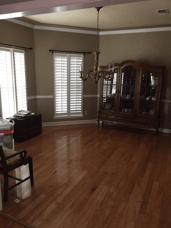 former dining room now office