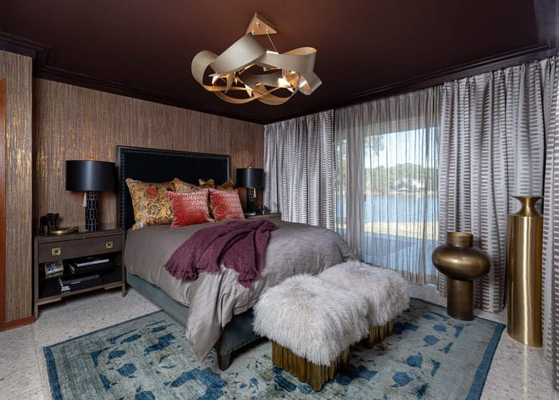 Moody Master Bathroom Suite, Pensacola, Florida, Dark Bedroom, Sexy Bedroom, Master Suite Ideas