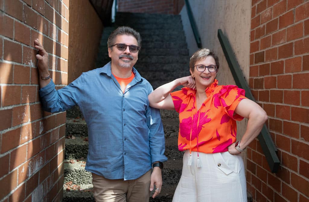 Jay Volz and Michele Doyle